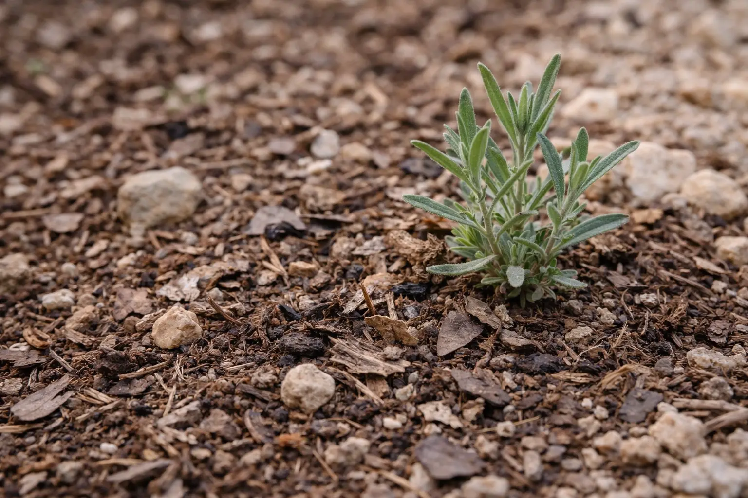 02-sol-paille-limiter-evaporation-jardin-mediterraneen Sol paillé, limiter l’évaporation dans un jardin méditerranéen