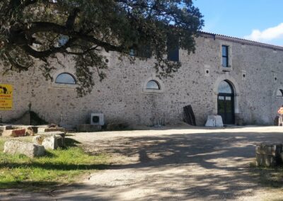 Cave à vin Villespassans avant travaux 2022