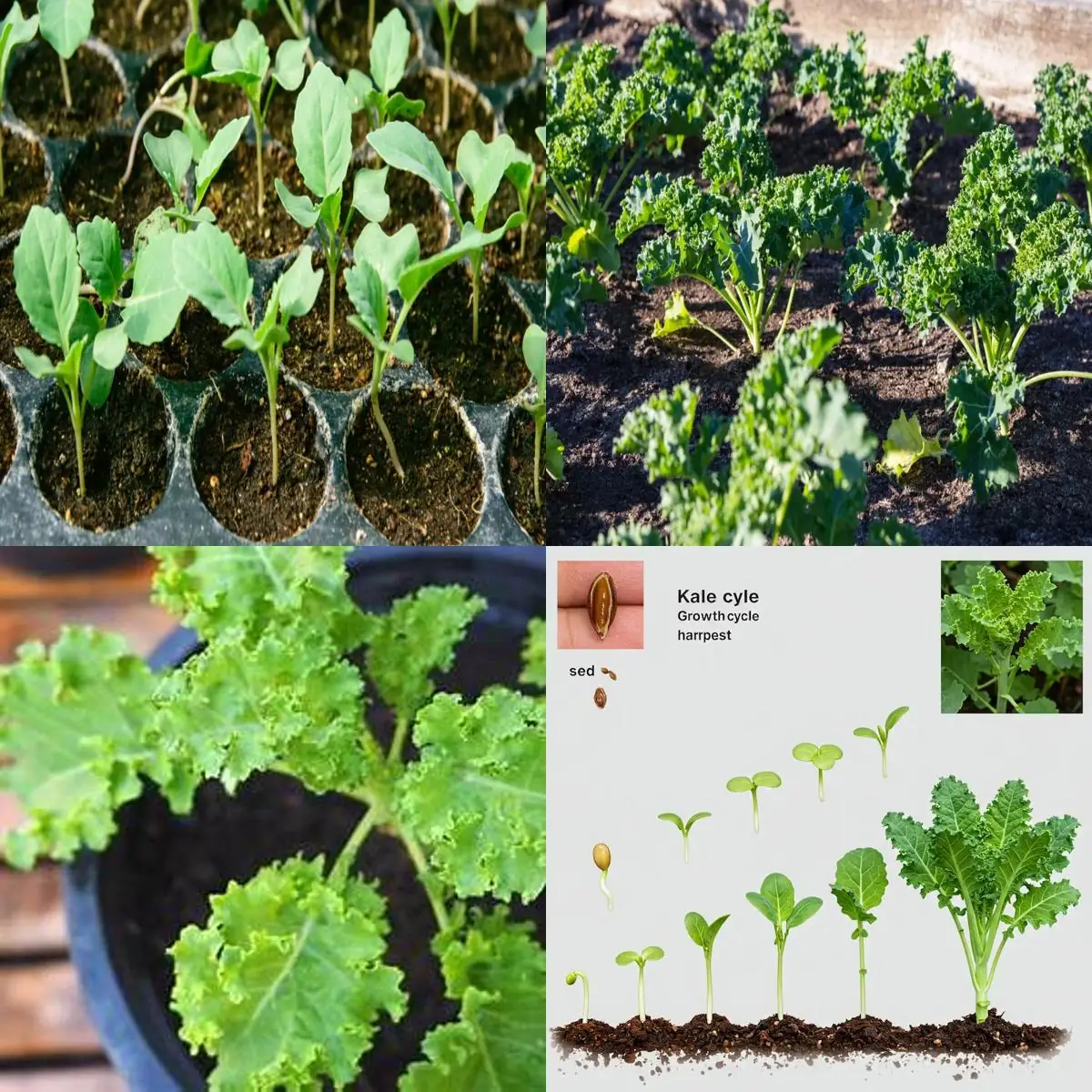 mosaique_potager_automne_mediteraneen Mosaïque de légumes d’automne : épinards, carottes, chou kale et persil dans un potager méditerranéen